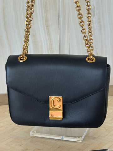 Celine Teen Triomphe Bag – Black