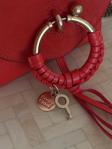 See By Chloé Joan Small Crossbody Bag – Coral Red