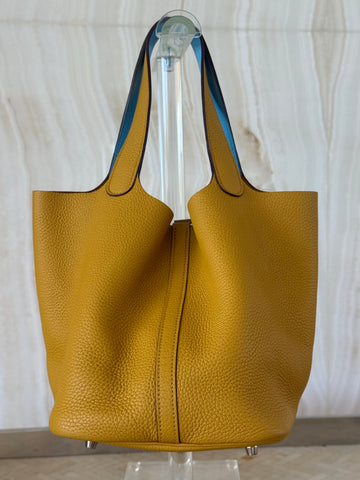 Hermes Picotin 22’ Yellow