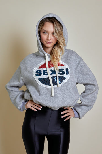 Sexsi Hoodie Gray
